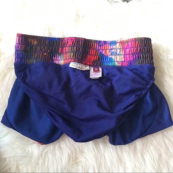Rainbow/Blue Running Shorts, size XS - Picture 4 of 6